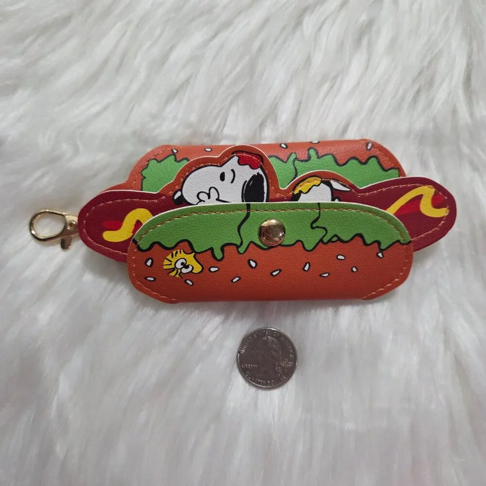 Snoopy & Woodstock Hot Dog Design Key Holder